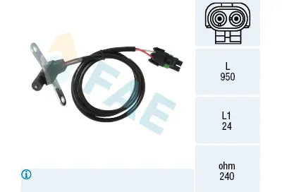 Generador de impulsos, Volante motor FAE 79026 FAE 79.026 Nuevo Modelo